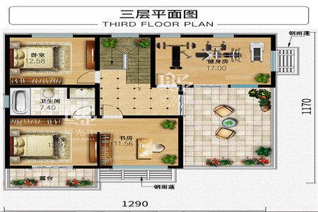 120平方自建房子設計圖美觀實用想建房的可別錯過