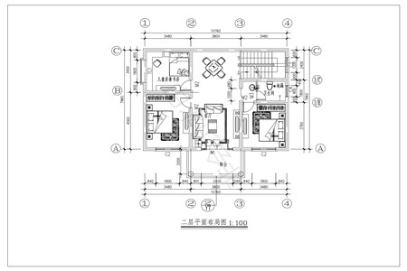 11米x8米農村自建房設計圖看完再建房也不遲