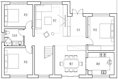 農村二層別墅設計效果圖推薦精緻佈局建房首選