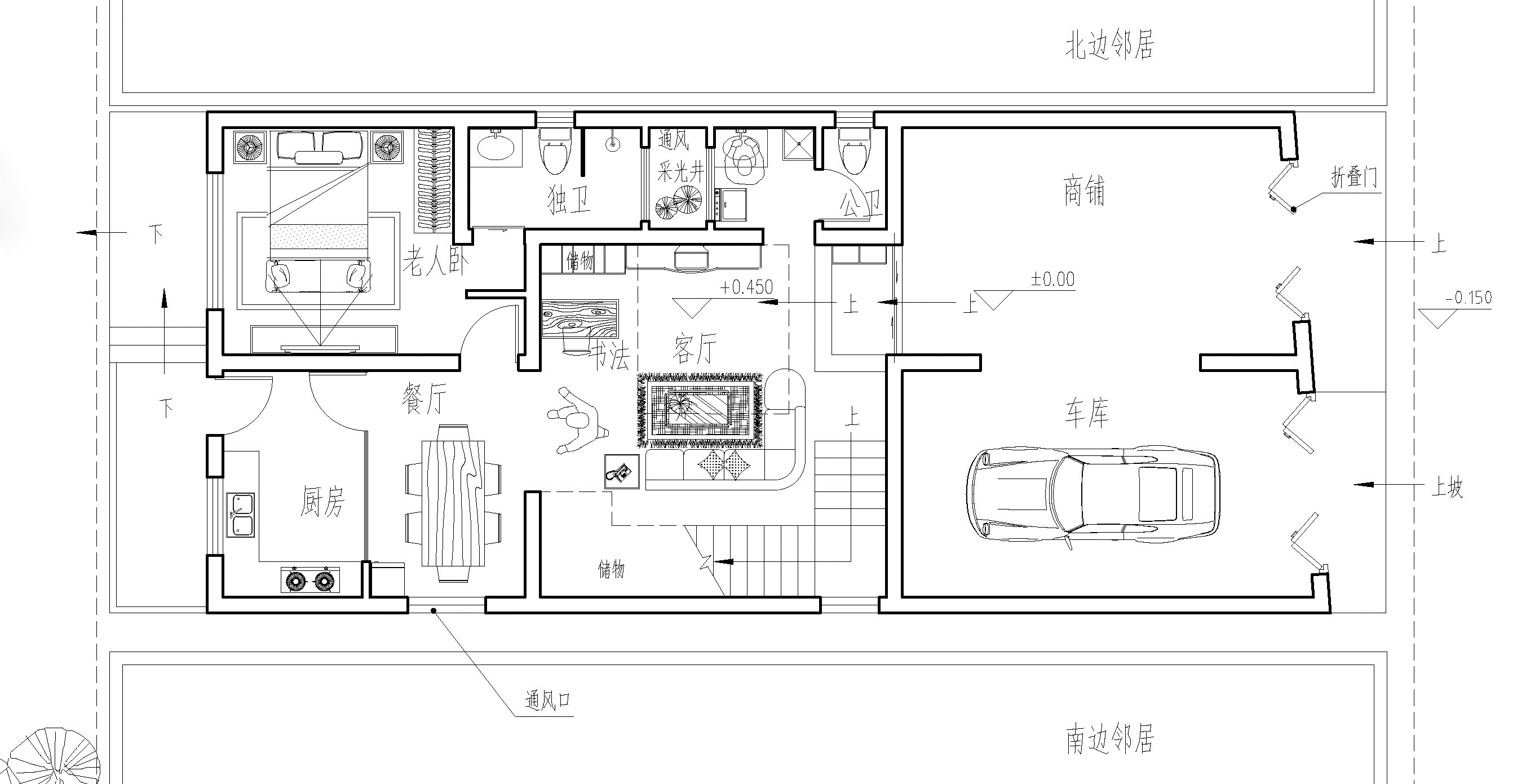 现代三层别墅设计图平面图