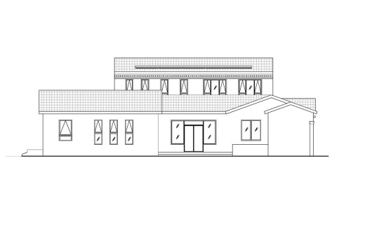 欧式二层别墅设计图施工图