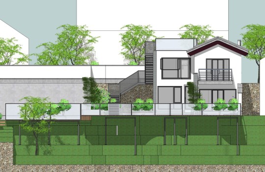 现代二层别墅设计图施工图