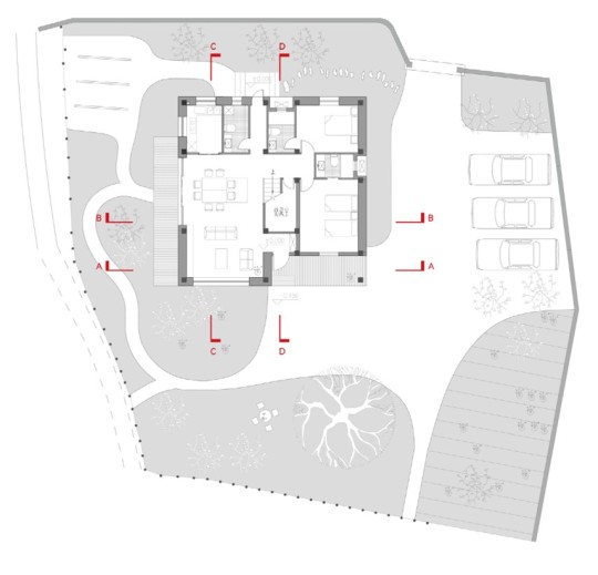 田园二层别墅设计图平面图