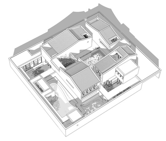 中式二层别墅设计图效果图