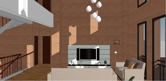 现代四层别墅设计图效果图