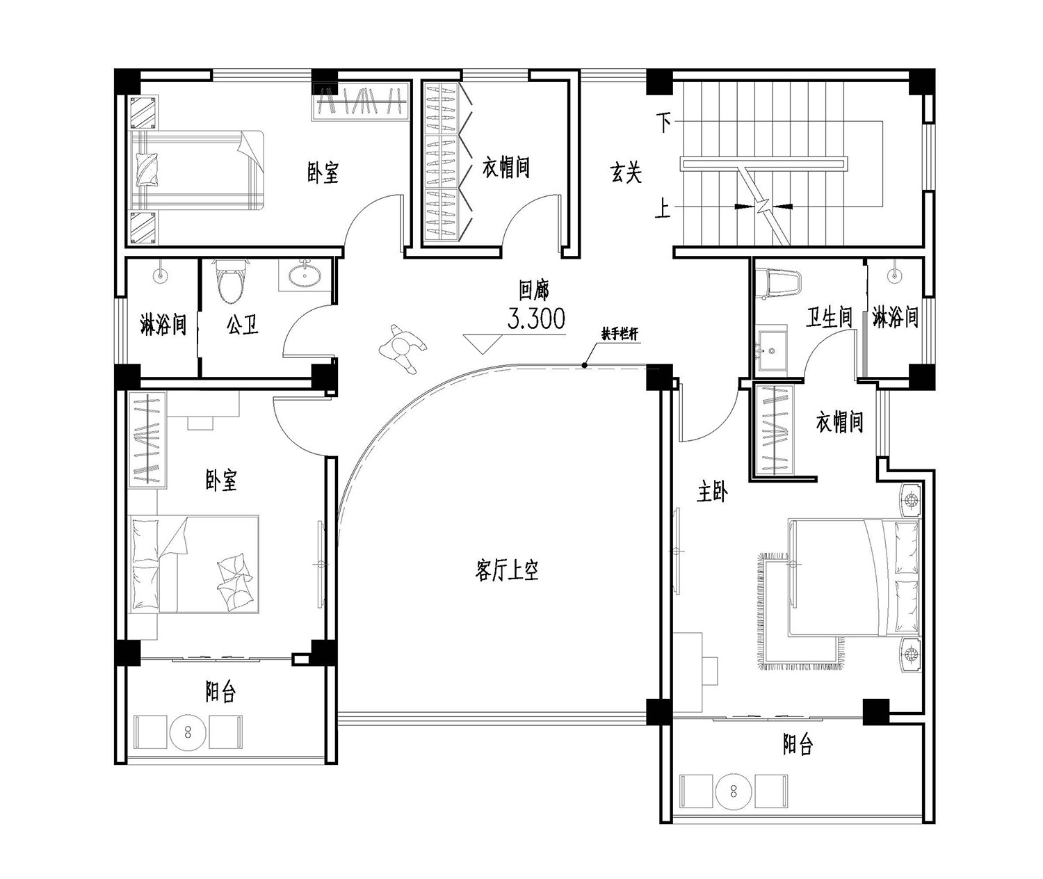 住房图纸设计图纸三层图片