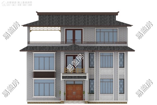 新中式三层别墅设计图施工图