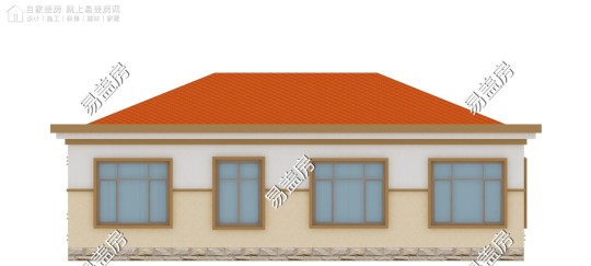 欧式一层别墅设计图施工图