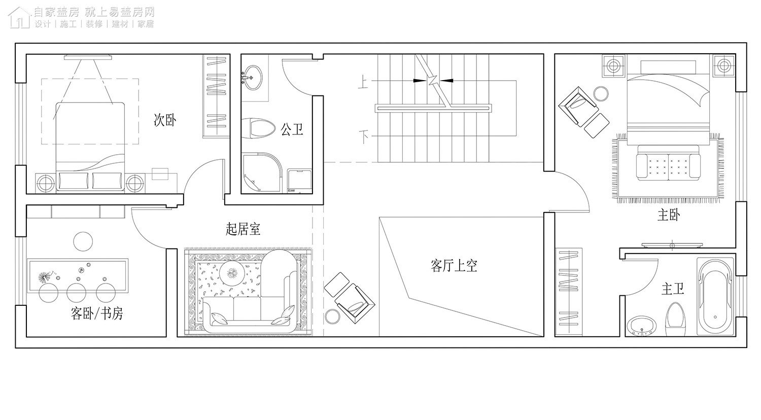 农村16米x7米平面图图片