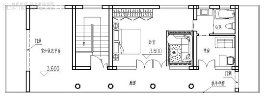 中式二层别墅设计图平面图