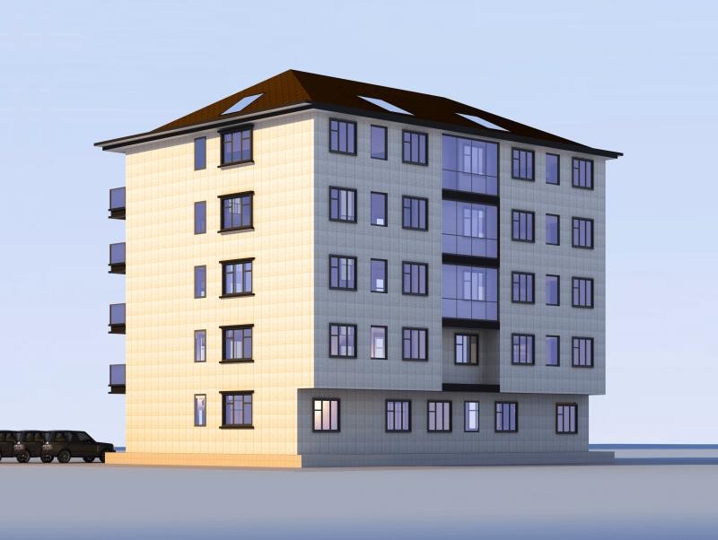 新中式五层别墅设计图效果图