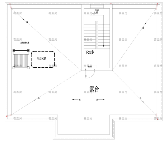 现代二层别墅设计图平面图