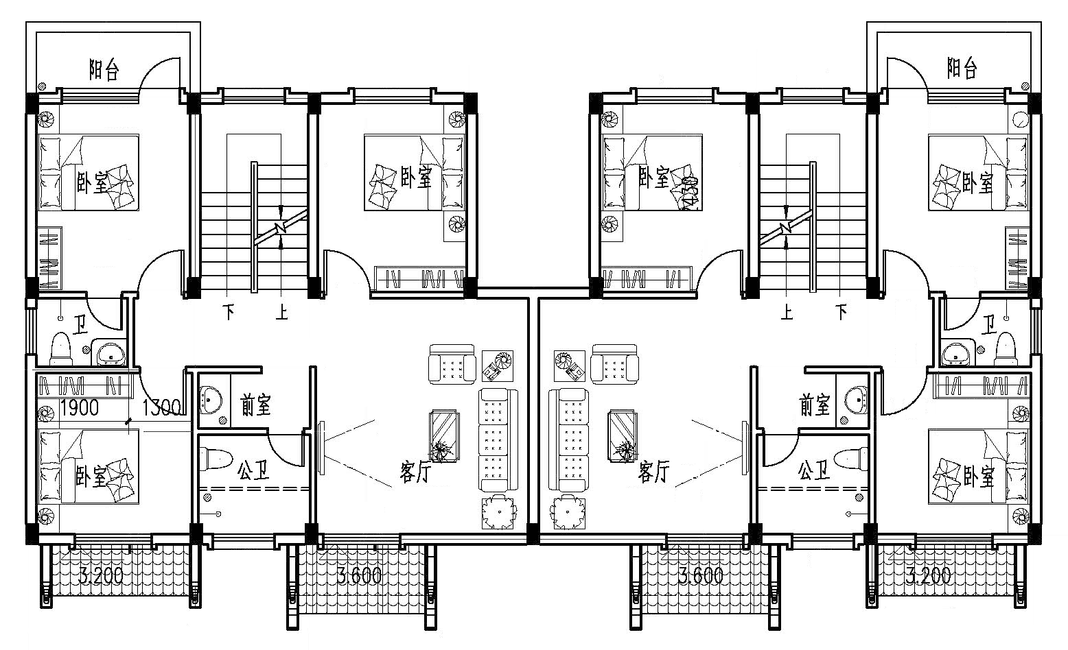 20x9三層別墅設計全套圖紙