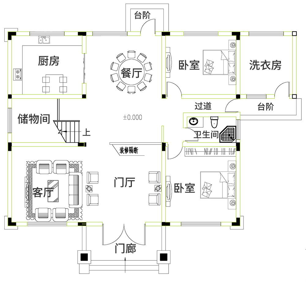 住房图纸设计图纸三层图片