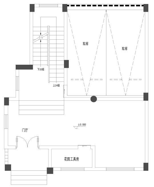 现代五层别墅设计图平面图