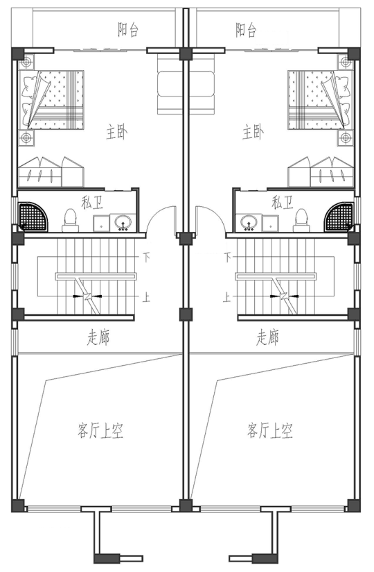 欧式四层别墅设计图平面图