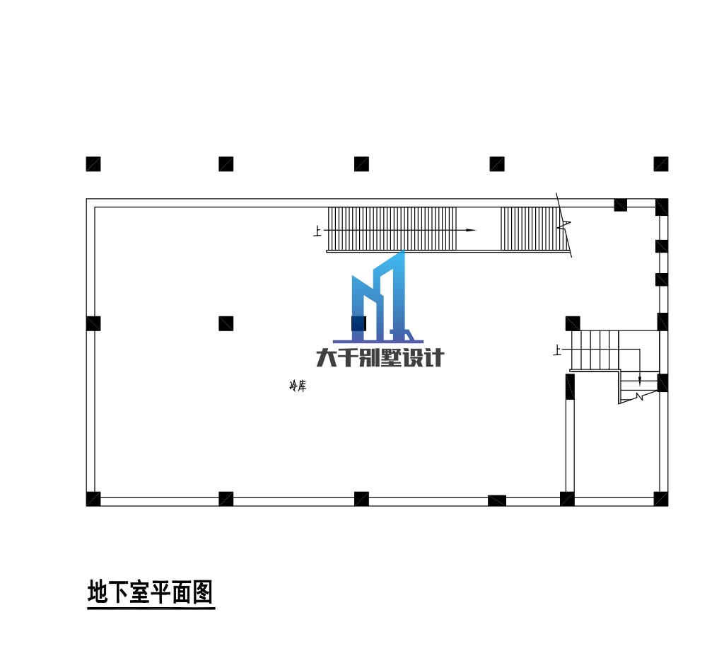 歐式五層別墅設計圖平面圖