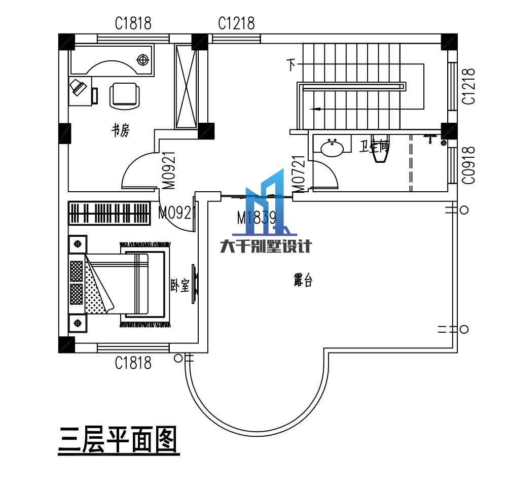 佔地80平新農村三層別墅 小平米大格局 - 鄉村住宅在線