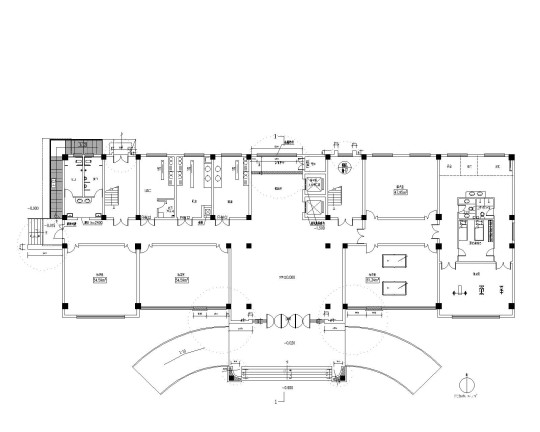 新中式五层以上别墅设计图平面图