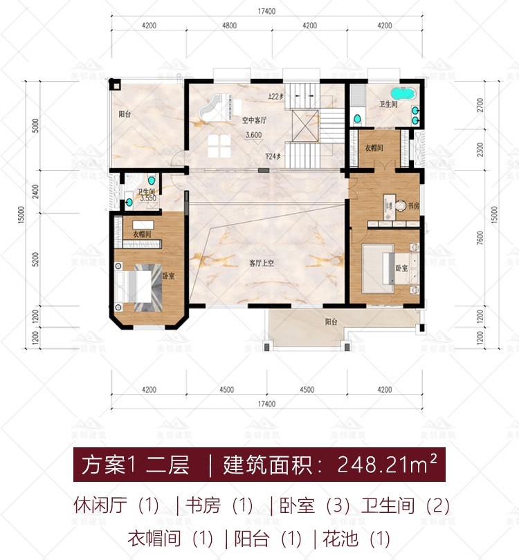 歐式三層帶電梯和健身房鄉下農村自建房別墅設計圖紙 - 鄉村住宅在線