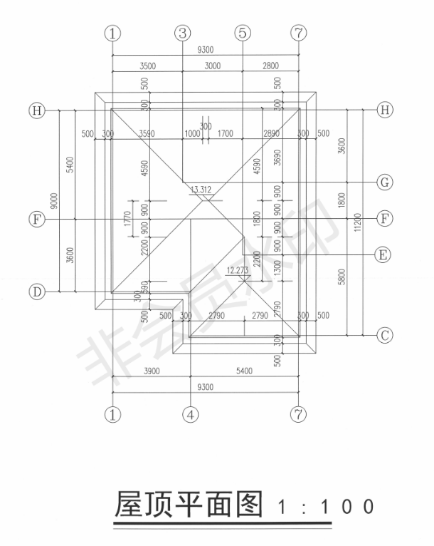 歐式三層別墅設計圖平面圖