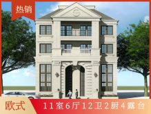 10x17四层法式自建别墅设计