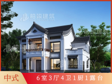 中式古典别墅设计图 造价30万