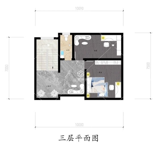 美式三层别墅设计图平面图
