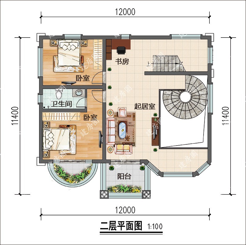 卖图网高品别墅图纸图片