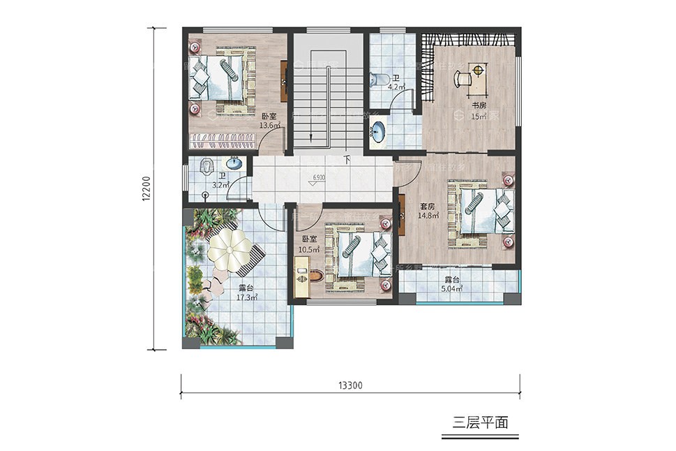 新中式三層別墅豪宅Y4獨棟別墅